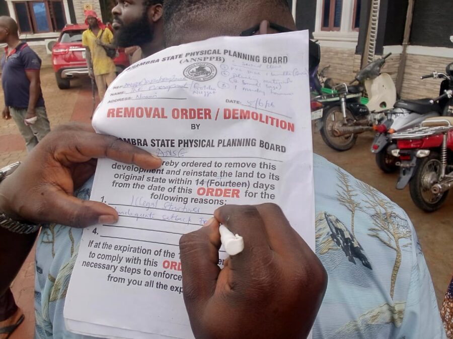 Over 500 Illegal Structures Face Demolition In Nnewi Industrial Town