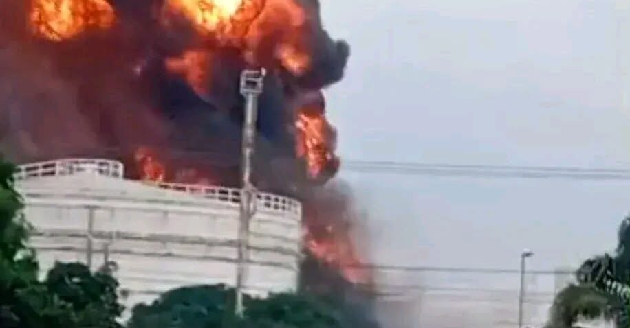 Industrial Panic in Lagos as Explosion Rocks Apapa Tank Farm