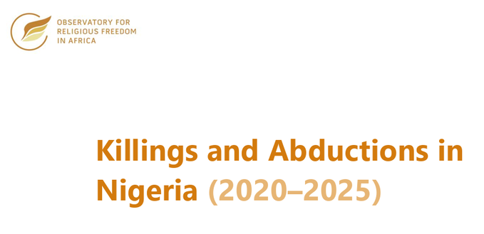 FOUR TIMES BOKO HARAM: Groundbreaking 6-Year ORFA Study Rewrites the Narrative on Nigeria's Mass Killings and Abductions
