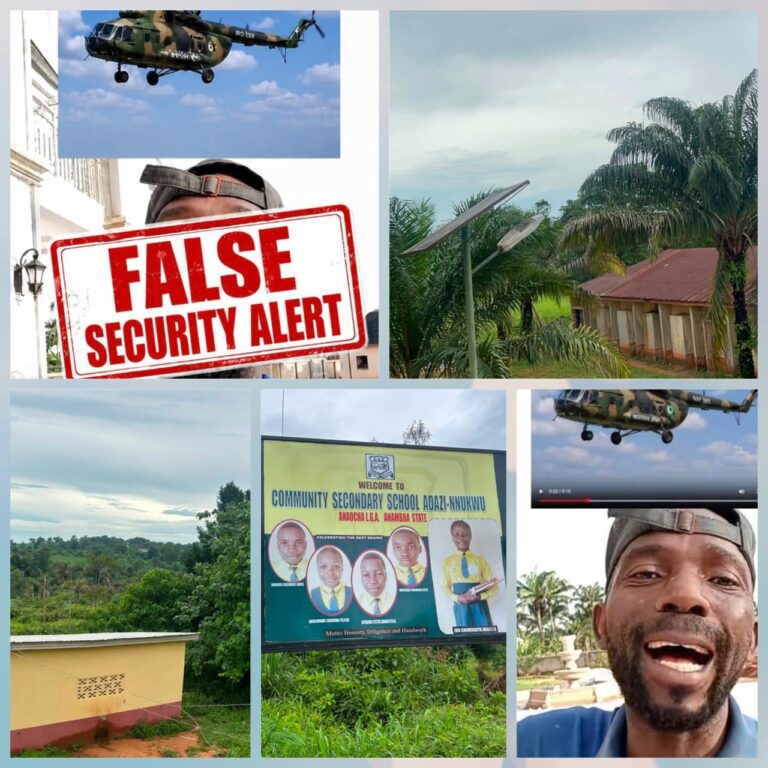 Police Debunk Viral Report of Military Helicopter Dropping Unidentified Items in Anambra Bush