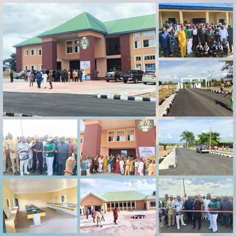 Jubilation in Ayamelum as Mayor Ofumelu Commissions Roads, School Laboratory, Legislative Complex, Solar Streetlights, Others in One Day