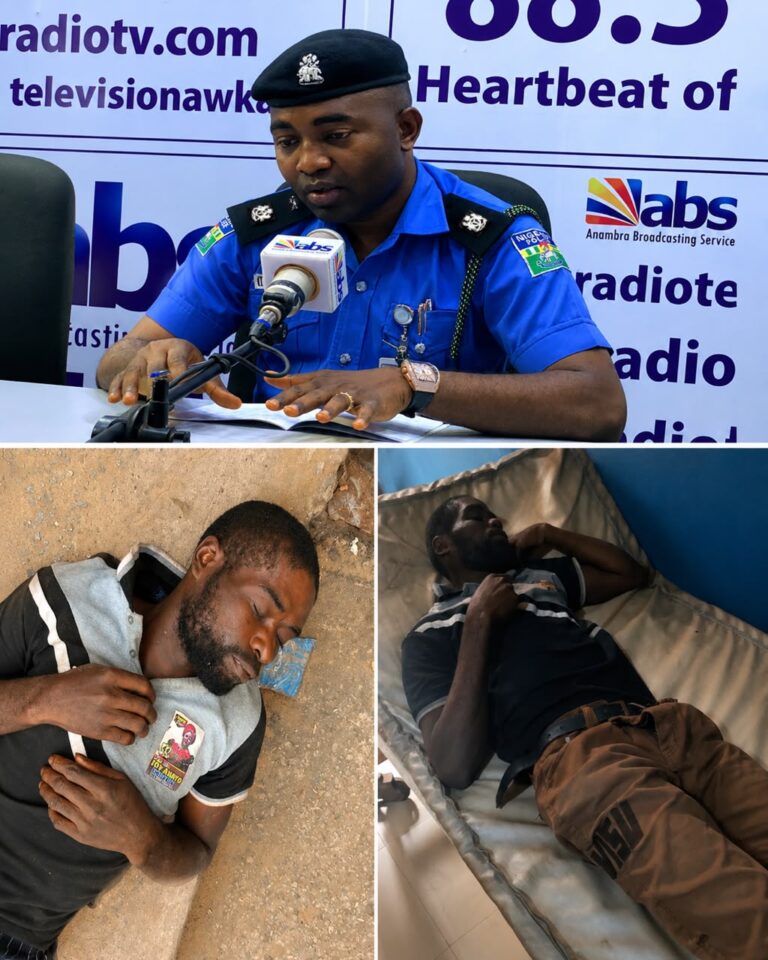 Hard Drug: Police Rescue Unidentified Man Found Unconscious in Awka, Begin Search for Family Members