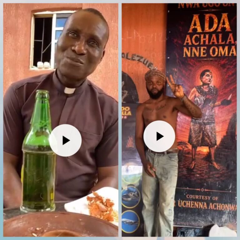 How I Win Souls for God — Anambra Anglican Priest Reveals While Eating with Heathens, as Church Members Call for His Sack (Video)