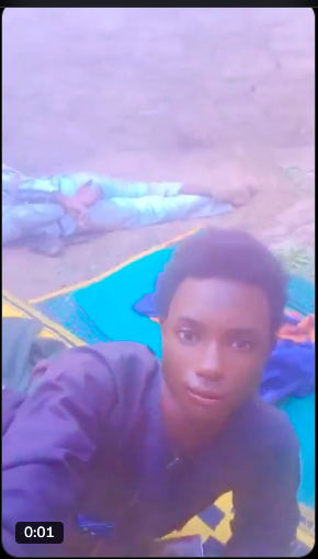 THE TEENAGE CAPTIVE: Social Media Outrage as Bandit Flaunts Bound Victim on Bare Floor