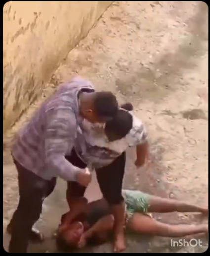 DOMESTIC TERROR IN UMUAHIA: Outrage as Video Captures Housewife Attacking Maid with Kitchen Knife