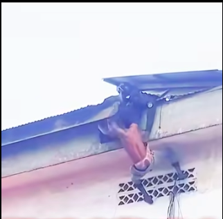 CEILING ESCAPE FOILED: Notorious Drug Baron Trapped on Roof as NDLEA Operatives Raid Hideout