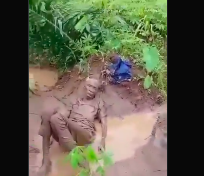 MIRACLE IN THE MUD: Man Swept Away By Fierce Anambra Flood Found Alive Days Later In Bush