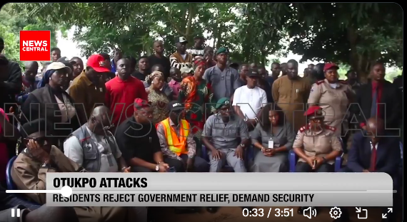 NO TO ‘BLOOD MONEY’: Otukpo Community Rejects Gov Alia’s ₦5m Donation, Demands Security Over Relief After Terror Attacks Claim 20 Lives
