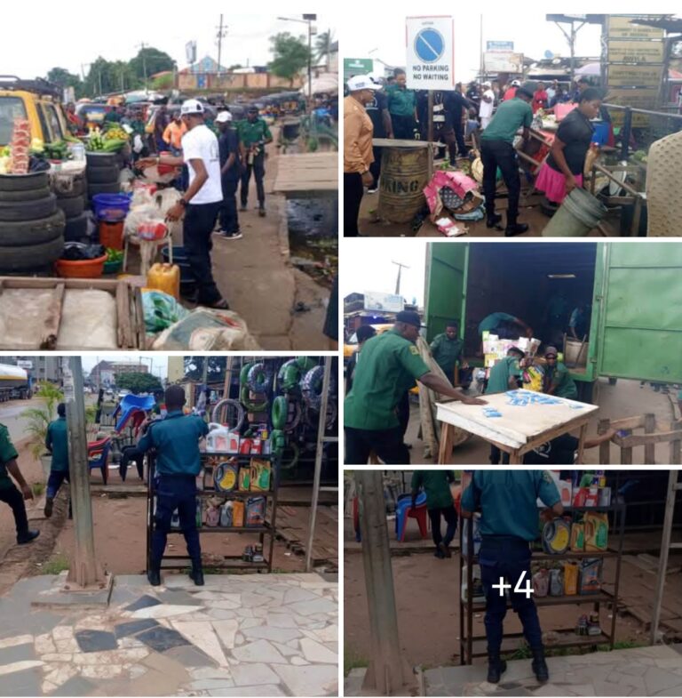 OCHA Brigade Demolishes Illegal Structures, Seizes Goods in Anambra Markets