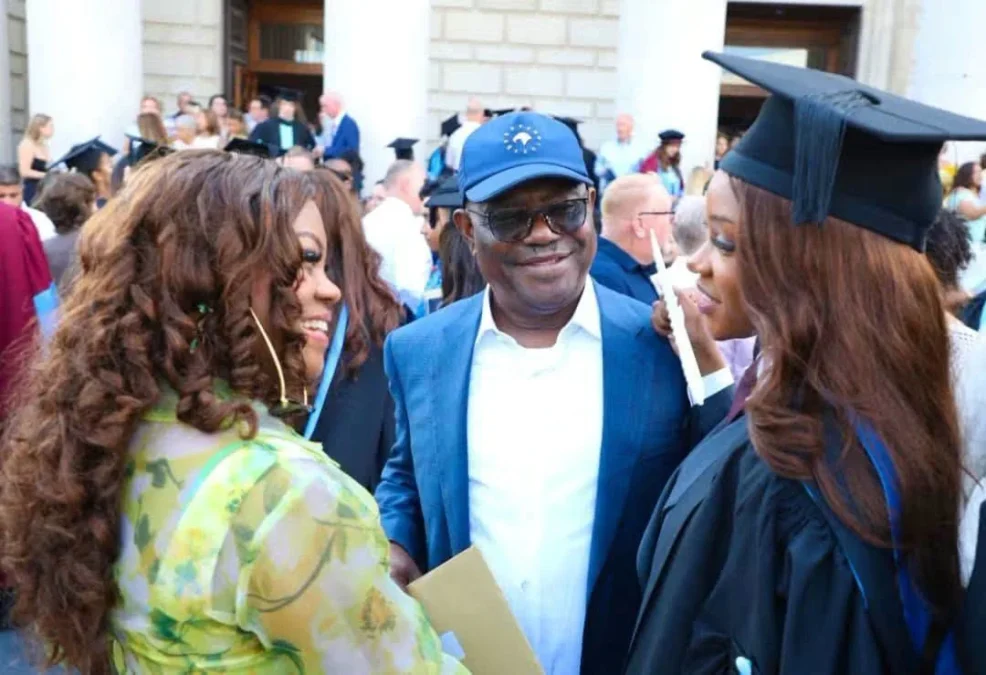 "God Will Judge You": Wike Spark Outrage Over UK Law Degree Graduation for Daughter After Stranding Rivers Overseas Scholars