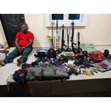 Former Ebubeagu Commander “Japan” Arrested In Enugu Over Alleged Kidnapping Syndicate