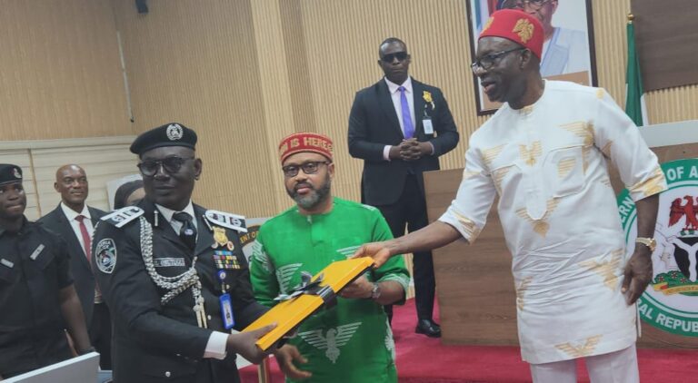 Orutugu, a gift to Nigeria, Soludo bids farewell to retiring Anambra police chief