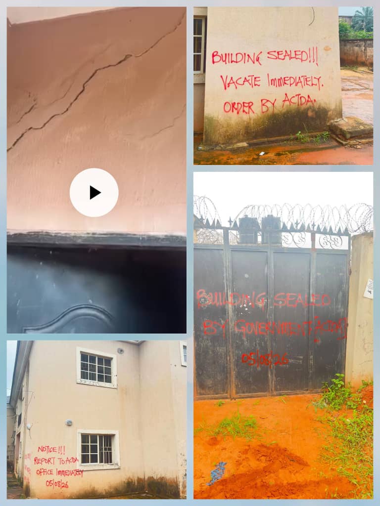 Days After Deadly Hostel Collapse, ACTDA Orders Evacuation of Another Risky Building in Anambra
