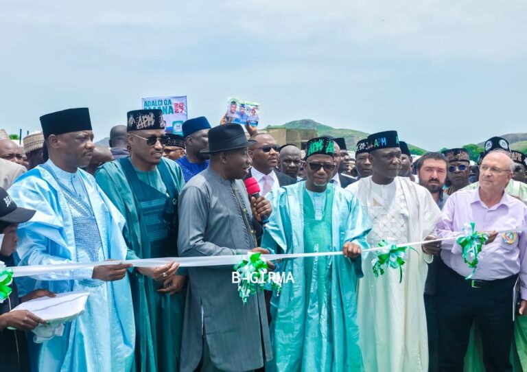 Jonathan Commissions 18 Bauchi Township Roads