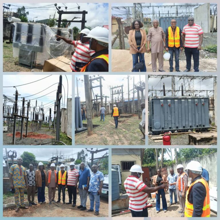 FirstPower Inspects Awada Transformer Upgrade, Atani Substation Rehabilitation Projects to Improve Power Supply in Anambra