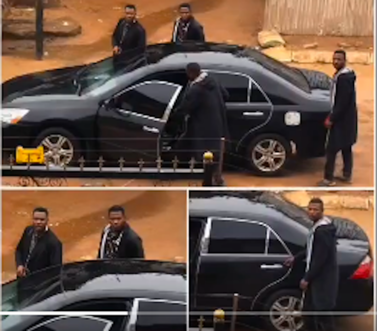 POLICE MISCONDUCT: Outrage in Imo as Trending Footage Shows Police Officers Lock Civilian in Car Boot