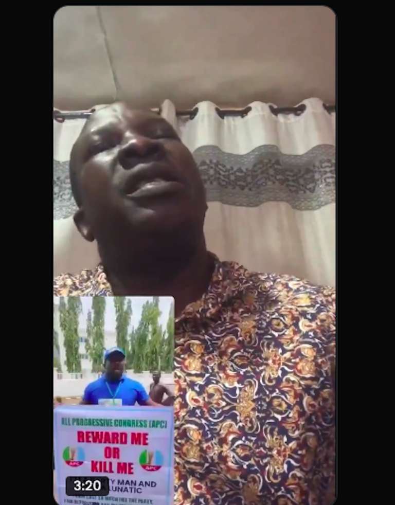 Economic Distress: Delta APC Supporter Threatens Suicide, Gives Party 72 Hours to Take His Six Children