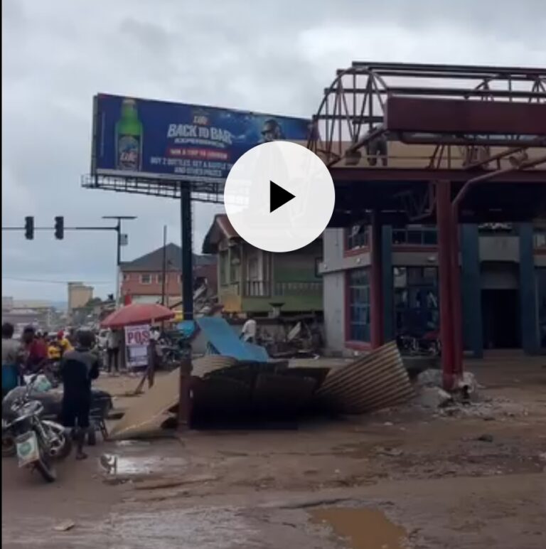 Reactions as Soludo Set to Demolish Late Senator Ifeanyi Ubah’s Former Filling Station in Nnewi, Others (Videos)