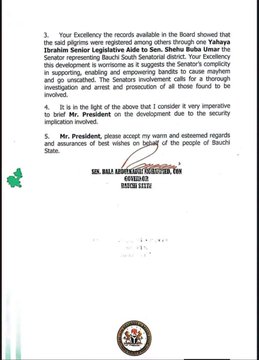 A Governor's Warning, A Senate's Silence: How Shehu Buba Stayed Atop Nigeria's Security Committee for Over a Year Despite Banditry Allegations