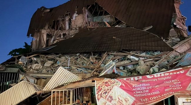 Three-Storey Building Collapses in Abuja's Wuse Zone 4 — Hours After It Was Sealed Over Safety Concerns