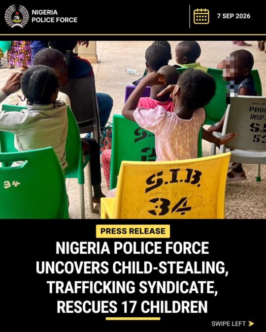 Oyo Police Bust Interstate Child-Trafficking Syndicate, Rescue 17 Children, Confirm Six Deaths in Captivity