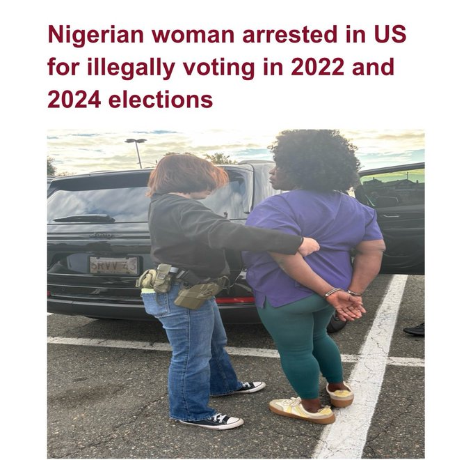 Nigerian National Charged With Unlawfully Voting in 2022 Midterm and 2024 Primary Elections in Massachusetts