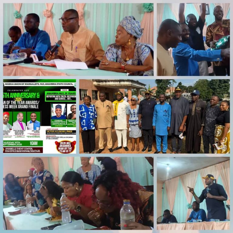Okoli Takes ‘I Believe in Anambra’ Campaign to Journalists, Discusses ASTUC Youths’ Initiatives, as NUJ Kicks Off 2026 Press Week to Herald 35th Anniversary