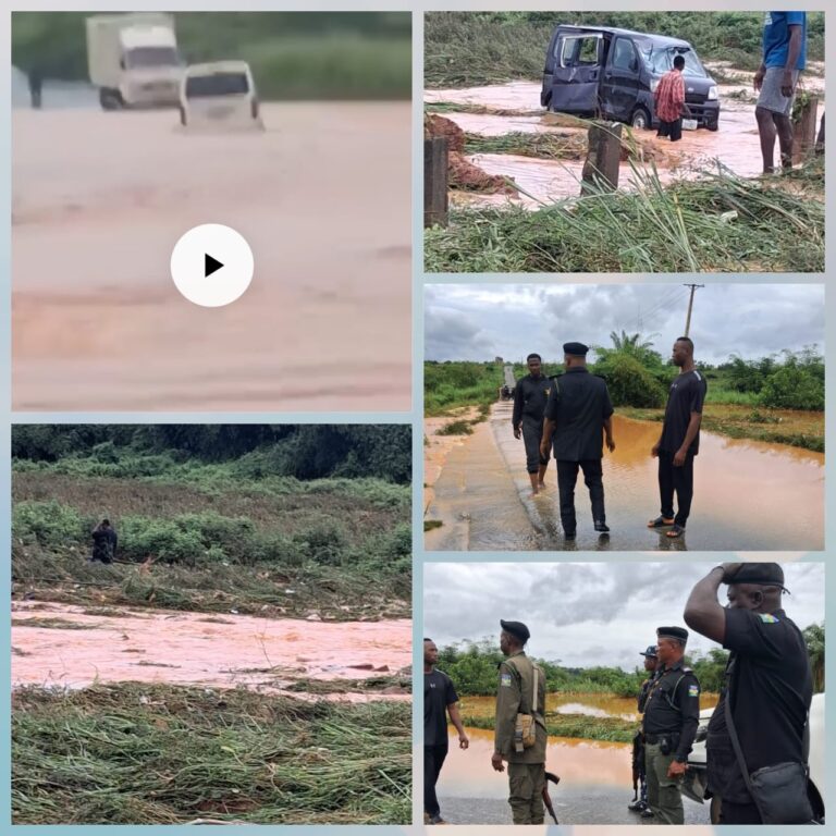 Anambra Police Rescue 7 Schoolchildren, 2 Adults from Flood, One Still Missing