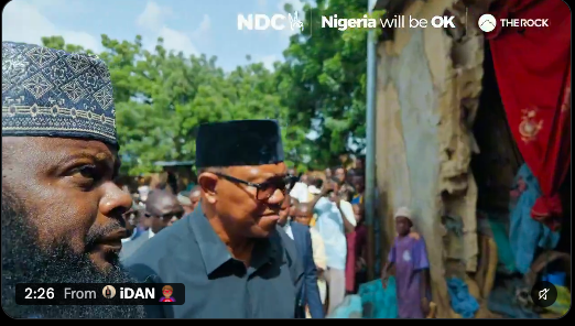"As Long As One Nigerian Is Displaced, All Nigerians Are Displaced" — Obi Renews IDP Camp Visits, Contrasts With Tinubu's Absence