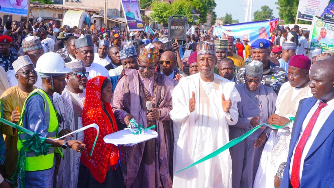 Zulum Commissions Flyover, Roads, Two Mega Schools in Maiduguri