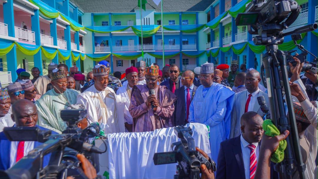 Zulum Commissions Flyover, Roads, Two Mega Schools in Maiduguri