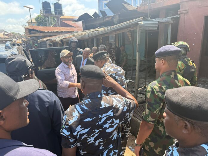 Anambra Deputy Governor, CP Storm Aguleri/ Umuoba Anam Read Riot Act To Residents
