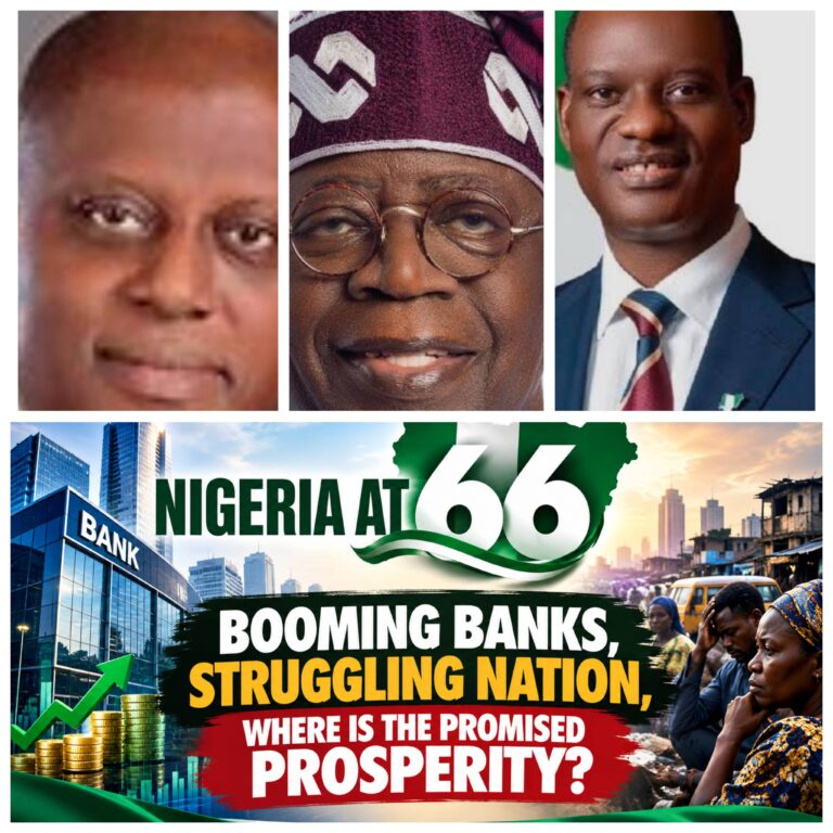 Nigeria @66: Booming Banks, Struggling Nation, Where Is the Promised Prosperity? - By BLAISE UDUNZE